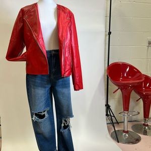 Bagatelle faux leather jacket